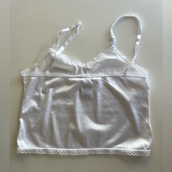 Y2K George Silky Butterfly Embroidered Crop Top - XS - Picture 4 of 4